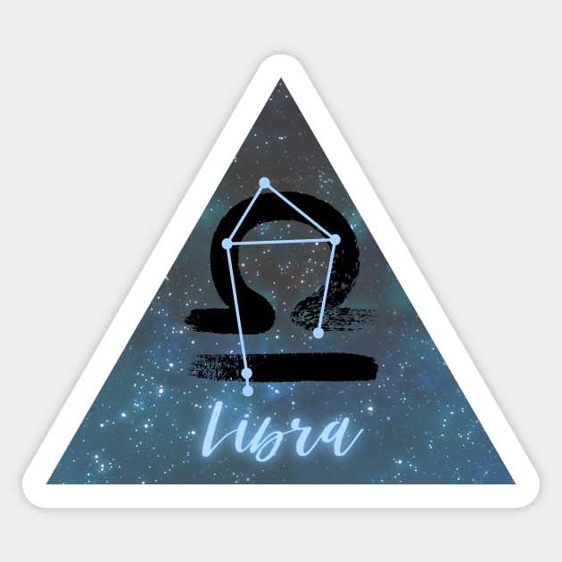 Libra Pyramid Sticker by Flair of Flame